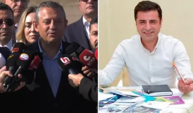 Selahattin Demirtaş ile görüşen CHP Genel Başkanı Özel’den ilk sözler